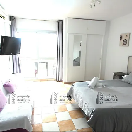 427 Estudio En Júpiter - Vista A La Piscina, El Mar Y Montaña - Excelente Conexión Wifi Benalmádena